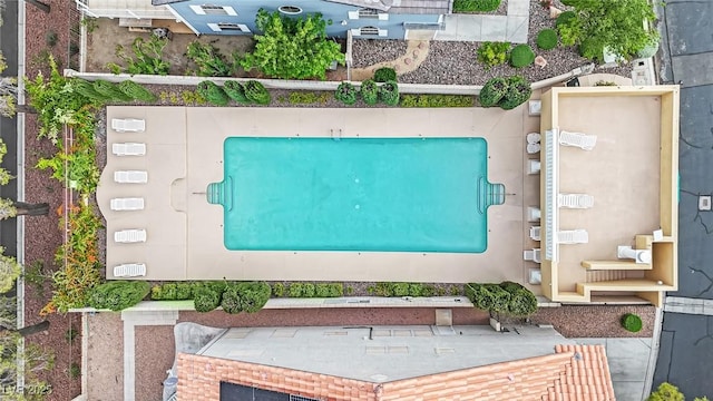 3080 Yankee Clipper Dr, Las Vegas, NV 89117 - aerial view of a pool area