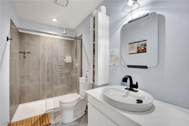 3080 Yankee Clipper Dr, Las Vegas, NV 89117 - full bath with a tile shower and vanity