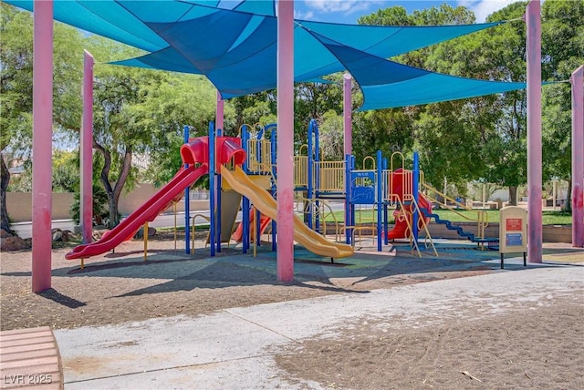 7401 Red Swallow St, Las Vegas, NV 89131 - view of community jungle gym