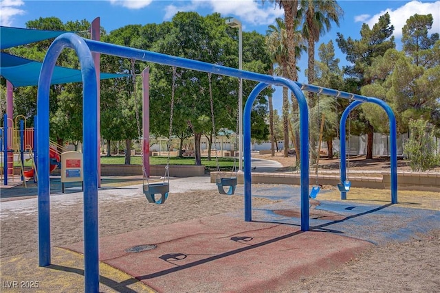 7401 Red Swallow St, Las Vegas, NV 89131 - view of community jungle gym