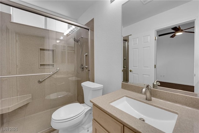 56 Grossinger Ct, Henderson, NV 89074 - full bath with a stall shower and vanity
