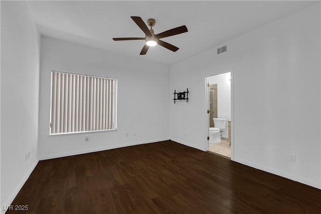 56 Grossinger Ct, Henderson, NV 89074 - empty room featuring a ceiling fan and wood finished floors