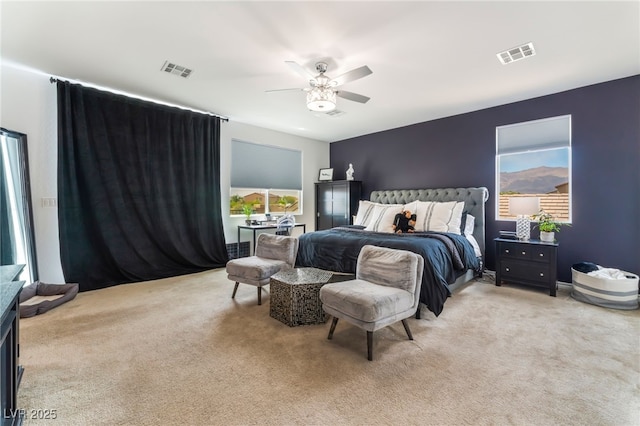 7107 Calvert Cliffs St, North Las Vegas, NV 89084 - carpeted bedroom with a ceiling fan