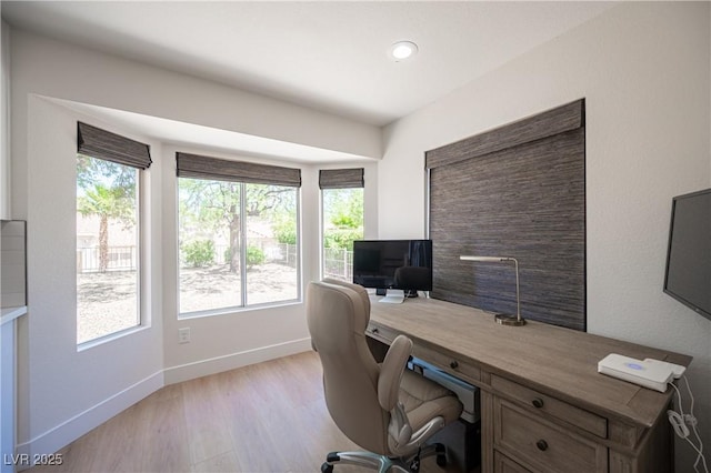 2548 Tumble Brook Dr, Las Vegas, NV 89134 - office space with light wood finished floors and recessed lighting