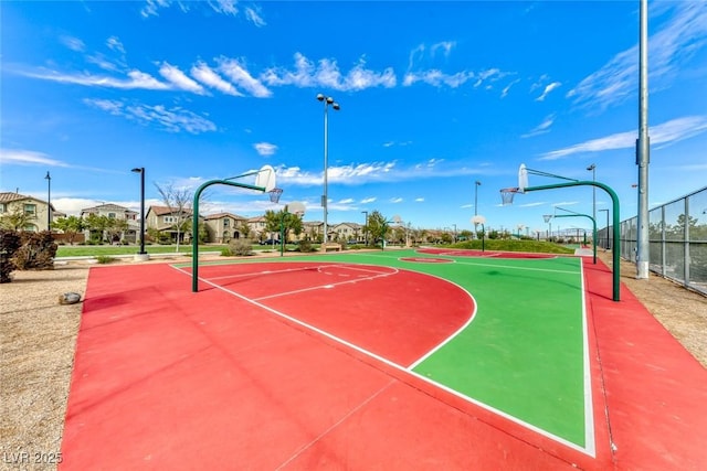 2337 Via Barranca St, Henderson, NV 89044 - view of basketball court featuring community basketball court and a residential view