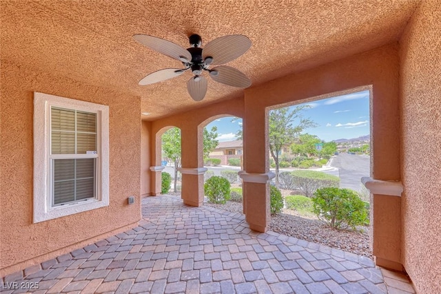 2337 Via Barranca St, Henderson, NV 89044 - view of patio with ceiling fan