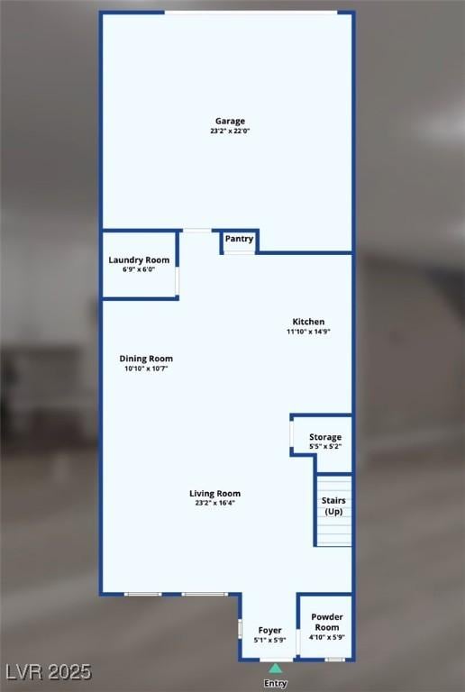 2337 Via Barranca St, Henderson, NV 89044 - view of home floor plan