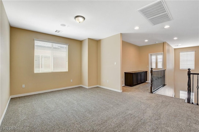 4208 Falcons Flight Ave, North Las Vegas, NV 89084 - spare room with light carpet and recessed lighting