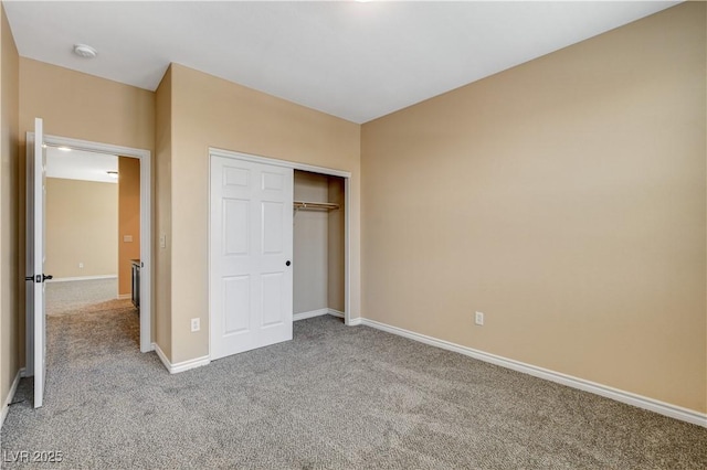 4208 Falcons Flight Ave, North Las Vegas, NV 89084 - unfurnished bedroom with carpet floors and a closet