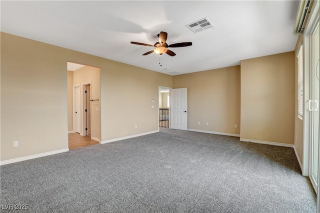 4208 Falcons Flight Ave, North Las Vegas, NV 89084 - spare room with ceiling fan and carpet floors