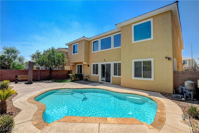 4208 Falcons Flight Ave, North Las Vegas, NV 89084 - view of pool with a patio area and a fenced backyard