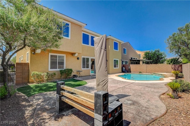 4208 Falcons Flight Ave, North Las Vegas, NV 89084 - view of swimming pool featuring a fenced backyard and a patio