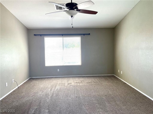 164 Swale Ln, Las Vegas, NV 89144 - carpeted spare room featuring ceiling fan and baseboards