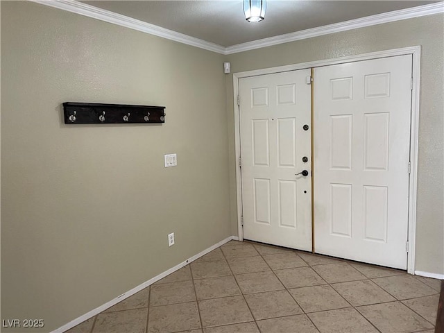164 Swale Ln, Las Vegas, NV 89144 - entrance foyer with light tile patterned flooring and ornamental molding
