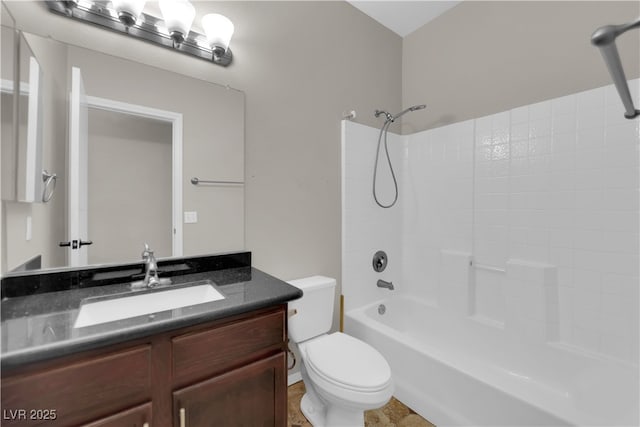 1205 Boulder Shore Ave, North Las Vegas, NV 89081 - full bath with vanity and bathtub / shower combination