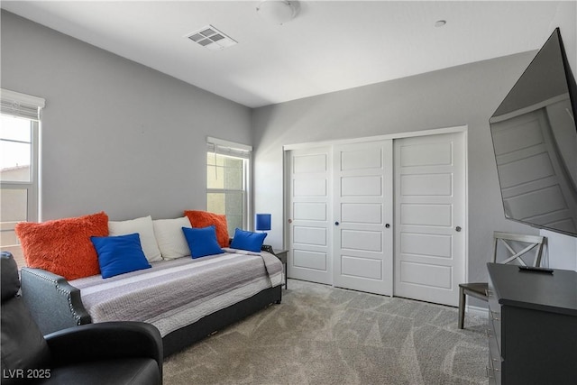 7009 Judith River St, North Las Vegas, NV 89084 - carpeted bedroom with a closet