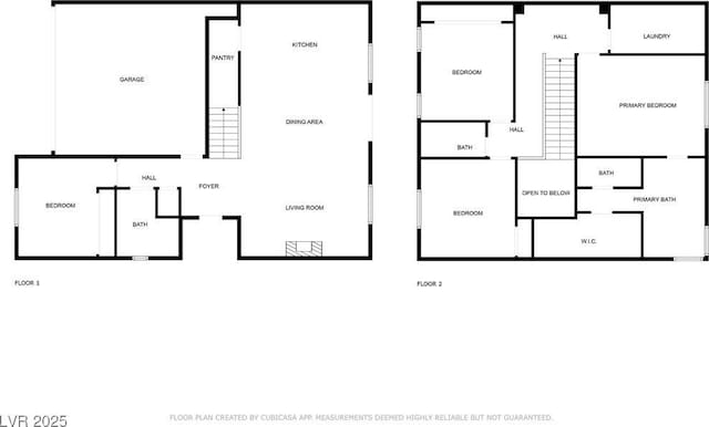 7009 Judith River St, North Las Vegas, NV 89084 - view of floor plan / room layout