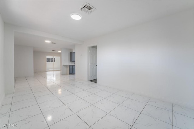 5317 Lytton Ave, Las Vegas, NV 89146 - empty room with light marble finish flooring