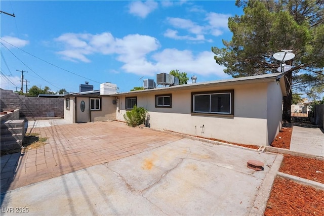 5317 Lytton Ave, Las Vegas, NV 89146 - back of house with stucco siding and a patio