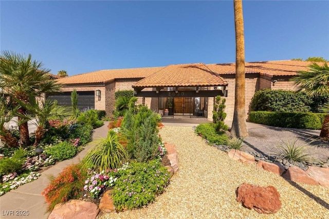 2030 Mohigan Way, Las Vegas, NV 89169 - view of front of home with a tile roof