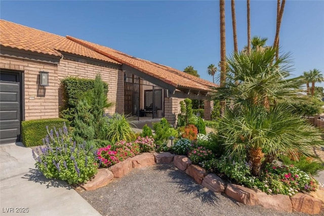 2030 Mohigan Way, Las Vegas, NV 89169 - view of property exterior with a tile roof