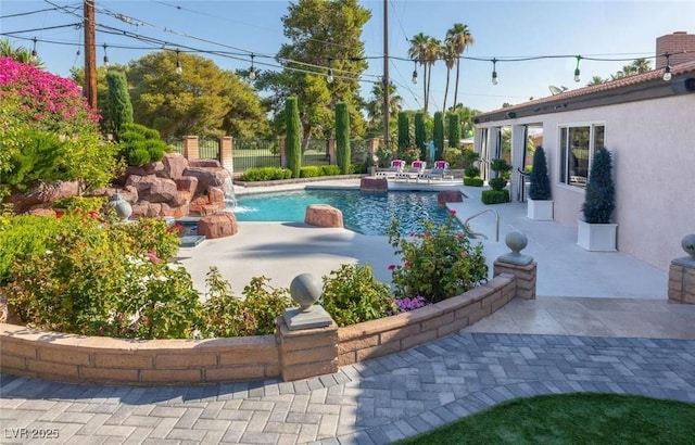 2030 Mohigan Way, Las Vegas, NV 89169 - view of pool with a patio area
