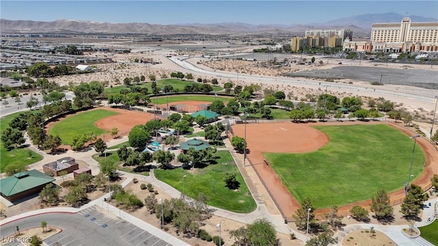 229 Wellspring Ave, Las Vegas, NV 89183 - bird's eye view of a mountain backdrop