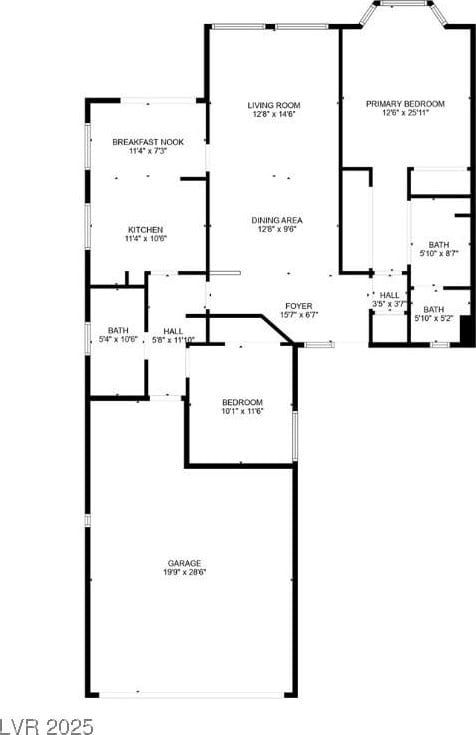 2441 Banora Point Dr, Las Vegas, NV 89134 - view of property floor plan