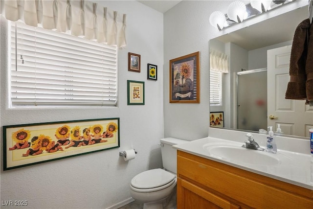 2441 Banora Point Dr, Las Vegas, NV 89134 - full bath featuring a shower stall and vanity