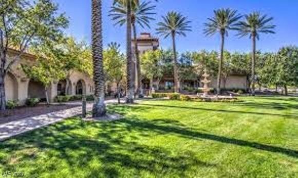 2441 Banora Point Dr, Las Vegas, NV 89134 - view of property's community with a lawn