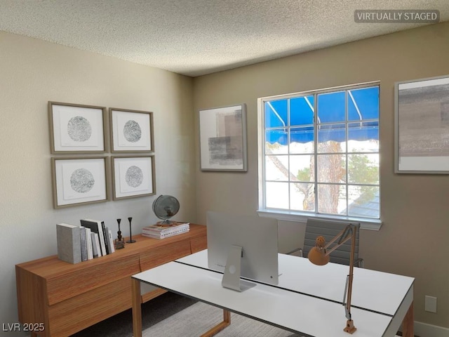 5385 Shake Ct Unit 203, Las Vegas, NV 89122 - office featuring a textured ceiling