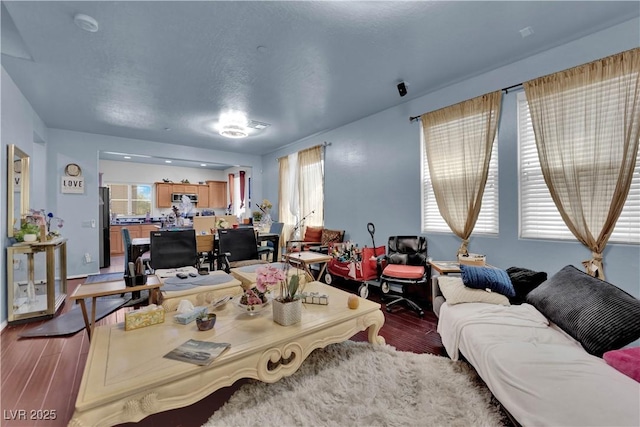4650 Ranch House Rd Unit 64, North Las Vegas, NV 89031 - living room with wood finished floors