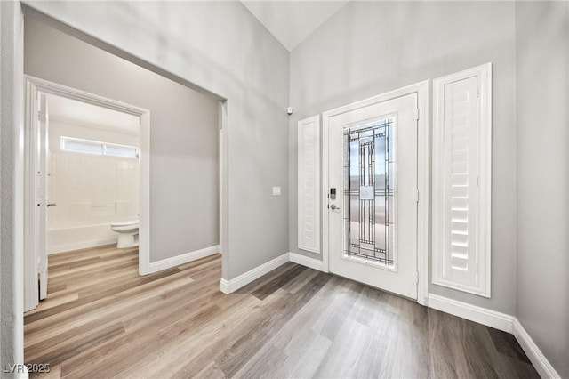 5210 E Chasemoor St, Pahrump, NV 89061 - foyer entrance featuring wood finished floors