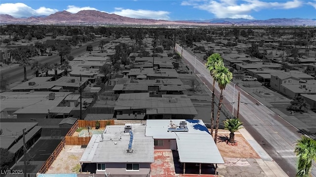 1205 Phillips Ave, Las Vegas, NV 89104 - bird's eye view of mountains