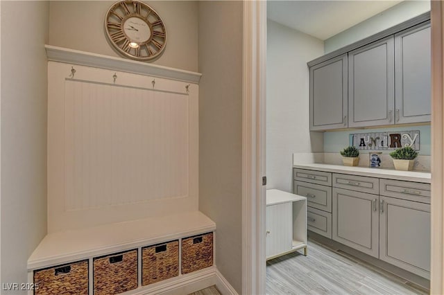 9964 Peaceful Peaks Ave, Las Vegas, NV 89166 - mudroom featuring light wood-style floors