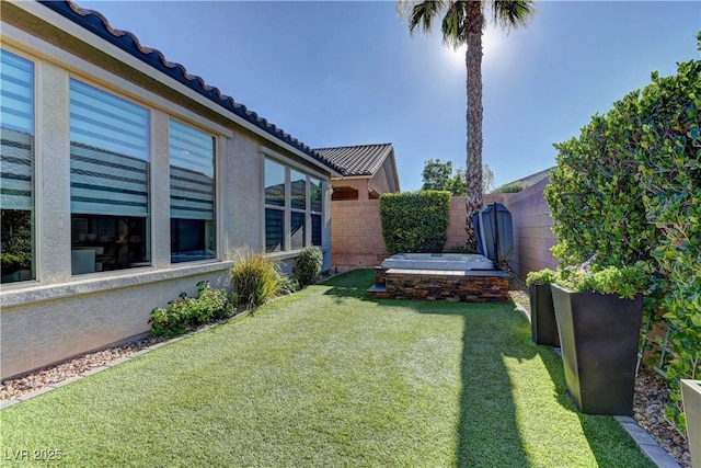 9964 Peaceful Peaks Ave, Las Vegas, NV 89166 - view of yard