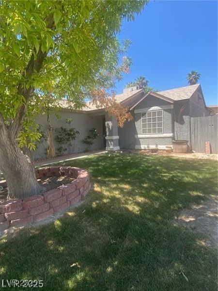 1841 Skywood Way, Las Vegas, NV 89142 - rear view of property