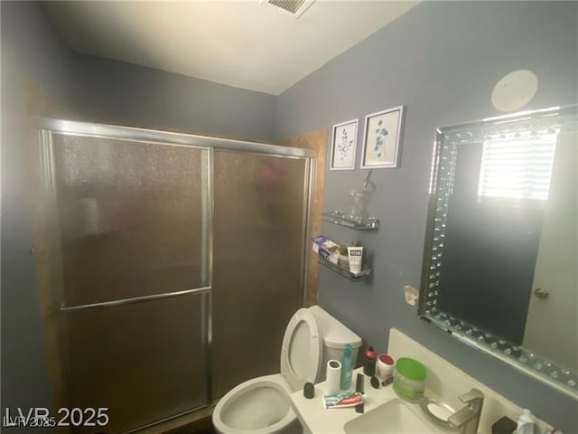 1841 Skywood Way, Las Vegas, NV 89142 - full bath featuring a shower stall and vanity