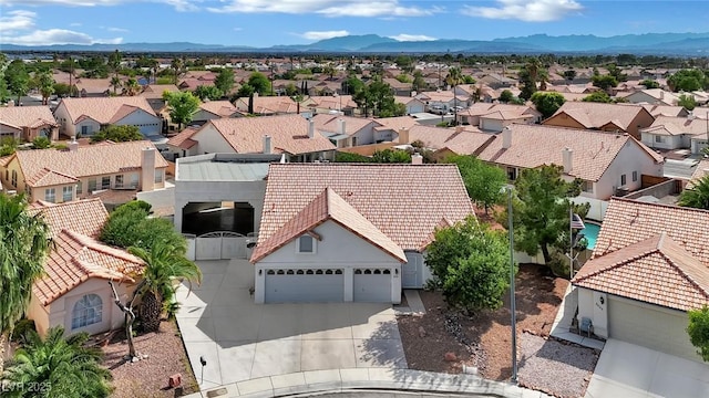 4423 Sophia Way N, Las Vegas, NV 89032 - aerial view of residential area with a mountainous background