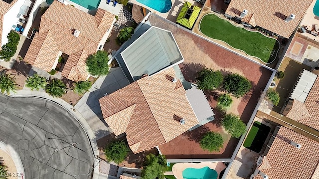 4423 Sophia Way N, Las Vegas, NV 89032 - bird's eye view of a pool area