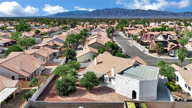 4423 Sophia Way N, Las Vegas, NV 89032 - aerial view of residential area featuring mountains