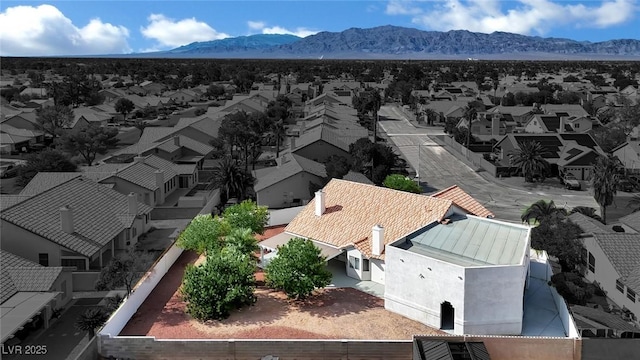 4423 Sophia Way N, Las Vegas, NV 89032 - aerial perspective of suburban area featuring a mountainous background