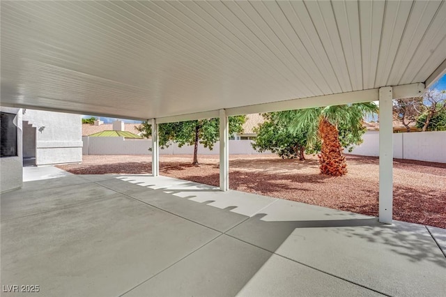4423 Sophia Way N, Las Vegas, NV 89032 - fenced backyard featuring a patio area