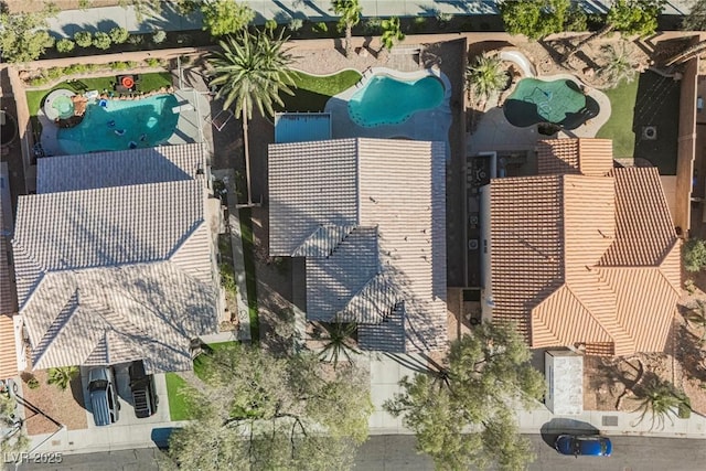 2547 Sundew Ave, Henderson, NV 89052 - aerial view of a pool area