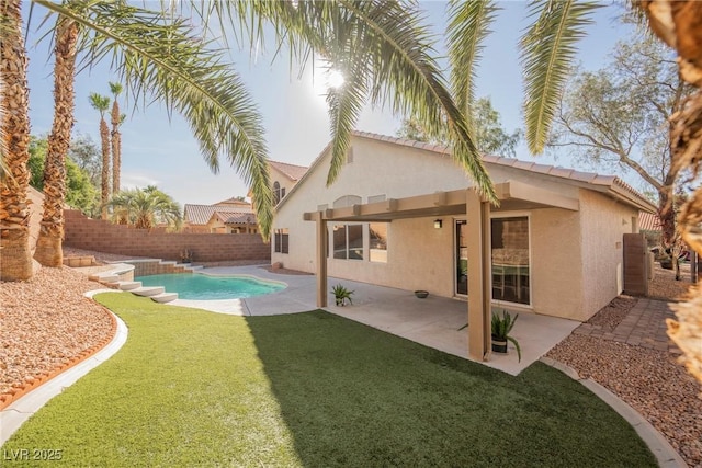 2547 Sundew Ave, Henderson, NV 89052 - view of pool featuring a fenced backyard and a patio area