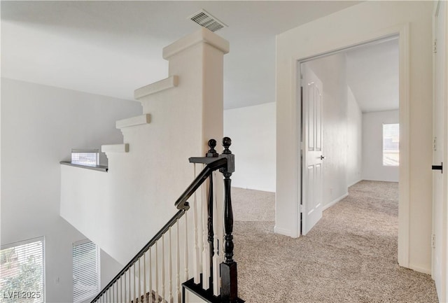9520 Silver Frost St, Las Vegas, NV 89123 - stairway with carpet