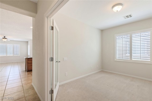 2425 Sky Watcher St, Henderson, NV 89044 - empty room featuring a ceiling fan and light tile patterned floors