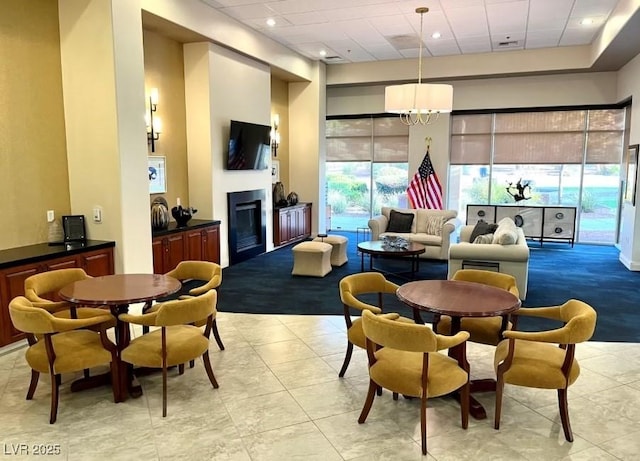 2425 Sky Watcher St, Henderson, NV 89044 - common area featuring a drop ceiling and recessed lighting