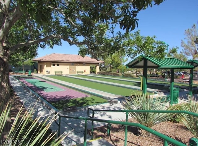 2425 Sky Watcher St, Henderson, NV 89044 - view of property's community with a bocce ball area