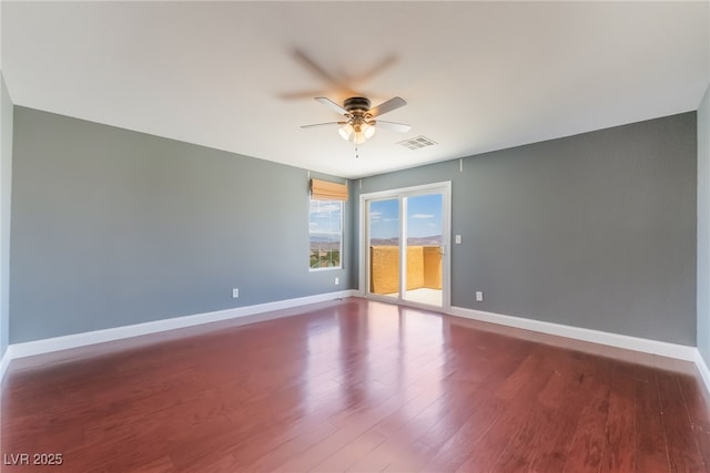 1152 Highbury Grove St, Henderson, NV 89002 - unfurnished room featuring ceiling fan and wood finished floors